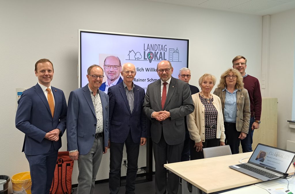 Treffen Landtagsvizepräsident NRW mit Vorstand Städtepartnerschaft Coesfeld-De Bilt e.V.